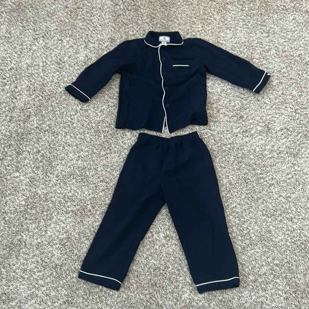 Petite plume flannel pajama set